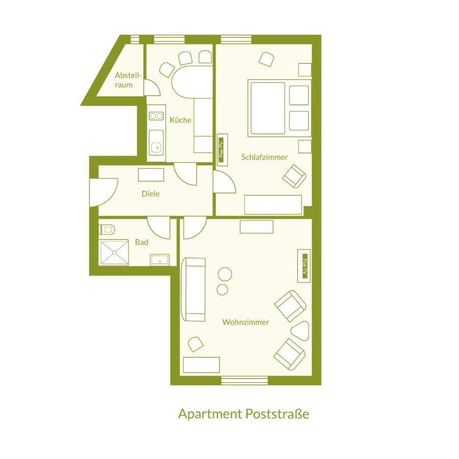 Apartments Am Park ناومبورغ المظهر الخارجي الصورة